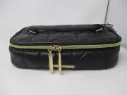 Navy + Moss 2 Piece Cosmetic Train Case