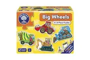 Big Wheels Jigsaw Puzzle, 4 x 8 Pieces