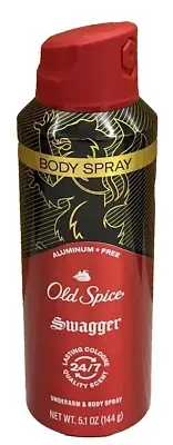 Old Spice Swagger Underarm & Body Spray 5.1 oz