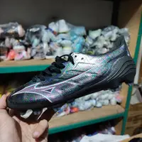 在飛比找蝦皮購物優惠-MIZUNO 美津濃 Alpha 足球鞋日本製造 FG 黑色