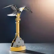 Metal Model Bald Eagle Sculpture Kit with Flapping Wings DIY Assembly Toys
