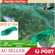 2Pcs Anti Bird Netting Garden Net Mesh Commercial Fruit Tree Pond Cover