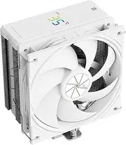 Thermalright Assassin X 120R Digital White CPU Cooler, Digital Screen Top Cover, TL-P12W PWM Quiet Fan CPU Air Cooler, Computer Heatsink Cooling, 151mm High,for AM4/AM5,Intel LGA1851/1700/115X/1200