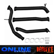 MAZDA BT50 2012 ON 3.2L TD 3''INCH FULL EXHAUST NO CAT/DIFF PIPE (for: Mazda)
