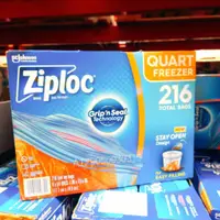 在飛比找蝦皮商城精選優惠-COSTCO代購 好市多 Ziploc 雙層夾鏈冷凍保鮮袋 