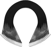 VEVOR Rubber Bungee Cords, 53 Pack55.34cmLong, Weatherproof Natural Rubber Tie Down Straps with Crimped S Hooks, Heavy Duty Outdoor Tarp Straps for Securing Flatbed Trailers, Canvases, Cargo, and More