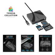 USB-C Multi-Card Reader for CFexpress Type B, CFast 2.0, and microSD/SD Cards