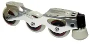Brand New in Box Snow White Inline Figure Skate Frame Set Size 10 - 195mm