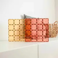 在飛比找樂天市場購物網優惠-澳洲 Connetix 粉彩磁力積木-橘黃底板2入組|磁性積