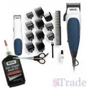 WAHL HOMECUT COMBO Hair Clipper & Bonus Battery Beard Trimmer + Wahl 120 Oil