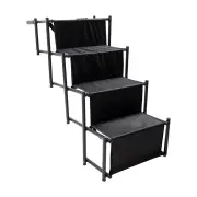Folding Pet Dog Car Boot Access Steps Ladder Stairs Strong Lightweight