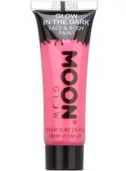Moon Glow Pink Glow In The Dark Cream Face Paint