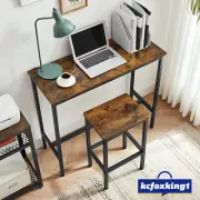 3PCS Dining Table Stool Set Metal High Bar Table Set Kitchen Cafe Pub Vintage