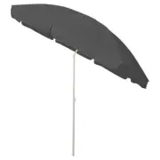 Outdoor Beach Umbrella 3m Tilting Canopy Garden Shade Patio Anti UV Sunshade