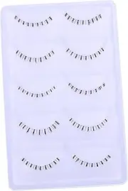 IWOWHERO 10 Pairs Strip Lashes Bottom Lash Extensions for Women Easy to Apply for Fluffy Eyes