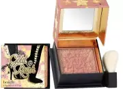 Benefit Gold Rush Warm Golden Nectar Blush .17 5 Grams Full Size Shimmer Mirror