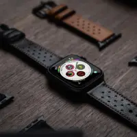 在飛比找momo購物網優惠-【Mifa】Apple Watch混合運動皮革錶帶/經典皮革