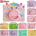 Kids Shockproof Case For iPad 10th 9 10.2" 8 7 Gen mini 6 5 4 3 Air 1 2 Pro 11