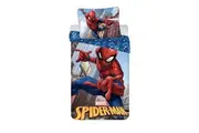 Spiderman Action Quilt Cover Set - Toddler Bed Size
