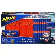 Nerf Hail-Fire Blasters Upgrade Kit, 4 Quick Reload Clips & 24 Elite Darts