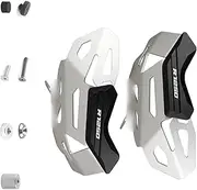 R1250GS Engine Guards Cylinder Head Guards Protector Cover Guard for BMW R1250 GS ADV Adventure R1250R R1250RS R1250RT All Year Accessories (Color : Silver-Black)