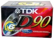 Tdk Superior Normal Bias D90 Blank Cassette Tapes (Pack Of 6) Electronics