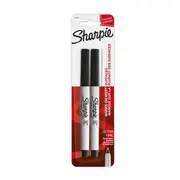 Sharpie Ultra Fine Point Perm Marker Black Pk2 Bx6