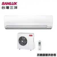 在飛比找特力屋線上購物優惠-[特價]【SANLUX三洋】9-10坪變頻冷暖分離式冷氣SA