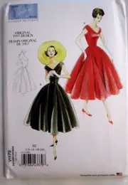 VOGUE V1172 SEWING PATTERN~MISSES SLEEVELESS DRESS~PRINCESS SEAMS~SZ 14 - 20