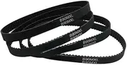 MXL Closed Loop Timing Belt, Positive Drive Trapezoidal Tooth Profile Belt, Rubber Timing Belt for CNC Machines 1pc(228 * 6MM)