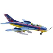 20.3cm Diecast Alloy 1/72 East German Air Force MIG-19 Fighter Model Plane Gifts