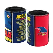 Adelaide Crows AFL Team Song Can Cooler Stubby Holder