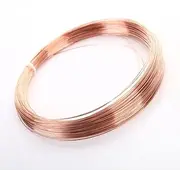 1M Diameter 0.5/0.8/1/1.5/2/2.5/3 mm Copper line Copper Red Copper Line Bare Wire 99.90% (Color : 3MM)