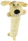 Multipet Loofa Dog Plush Dog Toy (Colors May Vary)