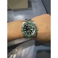 在飛比找蝦皮購物優惠-rolex 116610lv 綠水鬼