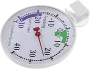 ABOOFAN Refrigerator Freezer Thermometer High Precision Dial Temperature Gauge for Home and Supermarkets Easy to Install Reliable Readings for Pharmaceutical and Freezer Use
