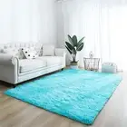 Floor Mat Soft Decorative Living Room Bedroom Area Rug Home Hotel Decor Solid