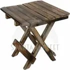 Wooden folding square table/ Wooden Planter Side Table / Wooden Usable Stool