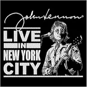John Lennon Live in New York City Patch (UK Size: One Size) (Black/White)