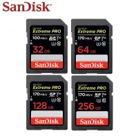 在飛比找蝦皮購物優惠-100% Sandisk Extreme Pro 存儲卡 2