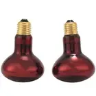 100W 2 Pack Infrared Heat Lamp Bulb Red Light Heat Bulbs for Pet Lizards5021