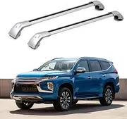 TINIANHHCT Cross Bars Lockable Fits for Mitsubishi Montero Sport 2016-2025 with Flush Side Rails Roof Rack Cargo Luggage Carrier, Silver