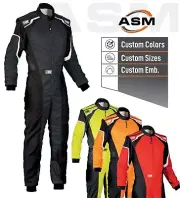 2025 Sports Go Kart Racing Cart Karting Suit Black Kart Racing Suit All SIZES
