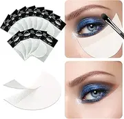 (50 Pcs) - 50 Pcs Eyeshadow Shield For Prevent Makeup Residue, TailaiMei Eye Pad for Eyelash Extensions/Perming/Tinting and Lip Makeup - Lint Free Under Patches Prevent Raccoon Eyes