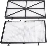 2Pcs Robotic Pool Cleaner Filter for Dolphin M400 M500 9991432 R4, Cartridge PP PET Activated Carbon Ultra Fine Cartridge Filter Panel.