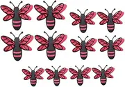 NESTINGHO 1 Set 3D Bee Sticker Decorative Sticker 3D Bees Sticker Bee Stickers Removable Wall Stickers 3D Ornament Stickers Bees Shape Stickers Delicate Bees Wall Sticker Decal