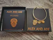 Alex and Ani Calavera Bangle Bracelet*new* sugar skull
