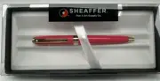 Sheaffer Prelude Pink W/ Gold Trim Ballpoint Pen Blk Ink W/ Gift Box N2980951