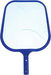 BEBEMOKO Efficient Pool Maintenance Skimmer Net for Pools Debris and Leaf Catching Fine Mesh Durable Plastic Net Storage Bag Included