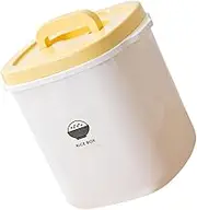 UTHCLO 1 Set Sealed Rice Storage Bucket Airtight Food Container for Kitchen Grains Food Storage Box for Rice Flour and Coarse Grains Stylish Kitchen Organizer